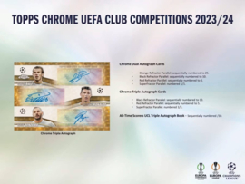 2023/24 Topps Chrome UEFA Club Competitions Soccer Hobby