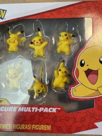 Pokémon - 8 Battle figures - Pack of 8 Pikachu figures