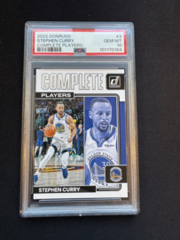 2022 Donruss Stephen Curry Complete Players #3 PSA 10 Gem Mint
