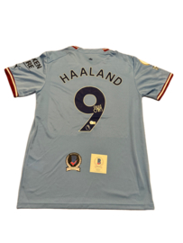 Erling Haaland - Manchester City home shirt 2022-2023 signed (Incl. Certification) size L