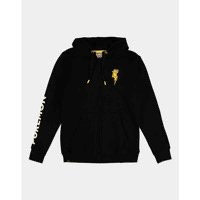 Pokémon Hooded Vest -XL- Attacking Pika! Black