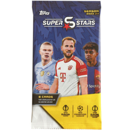 2023/24 Topps UEFA Club Competitions Superstars Soccer booster