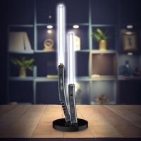 UKONIC - Star Wars - Ahsoka Dubbele Lightsaber (Mandalorian Versie) Bureaulamp LED - 60cm