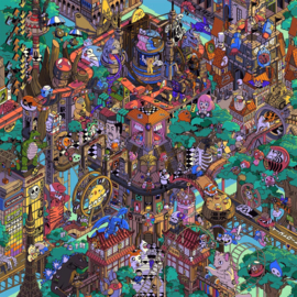 Tokyo Parade Poster: Pokémon, Yu-gi-oh, 300 anime-referenties