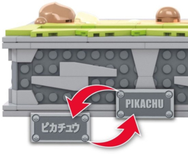 MEGA Pokémon Bewegende Pikachu - 1095 blokken - Bouwstenen