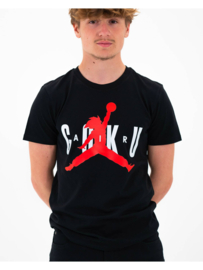 Air Goku T-Shirt - Dragon Ball Z Sports Logo T-Shirt - Black