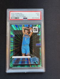 2022 Donruss Chet Holmgren #202 Green Holo Laser PSA 7 near mint