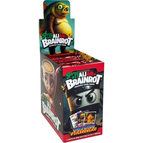 Skifidol Brainrot Booster Box – 24 packs with 7 cards