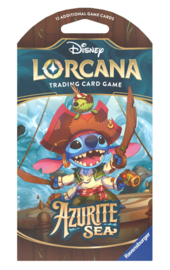 Disney Lorcana Tcg: Azurite Sea - Blister Booster (1X Random Cardboard Blister) - Uk