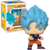 Funko Pop Dragon Ball Z SUPER #668 SSGSS Goku Special Edition Vinyl