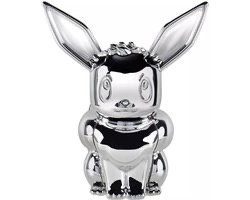 Pokémon 25th Celebration - Silver Eevee Figurine 7,6cm