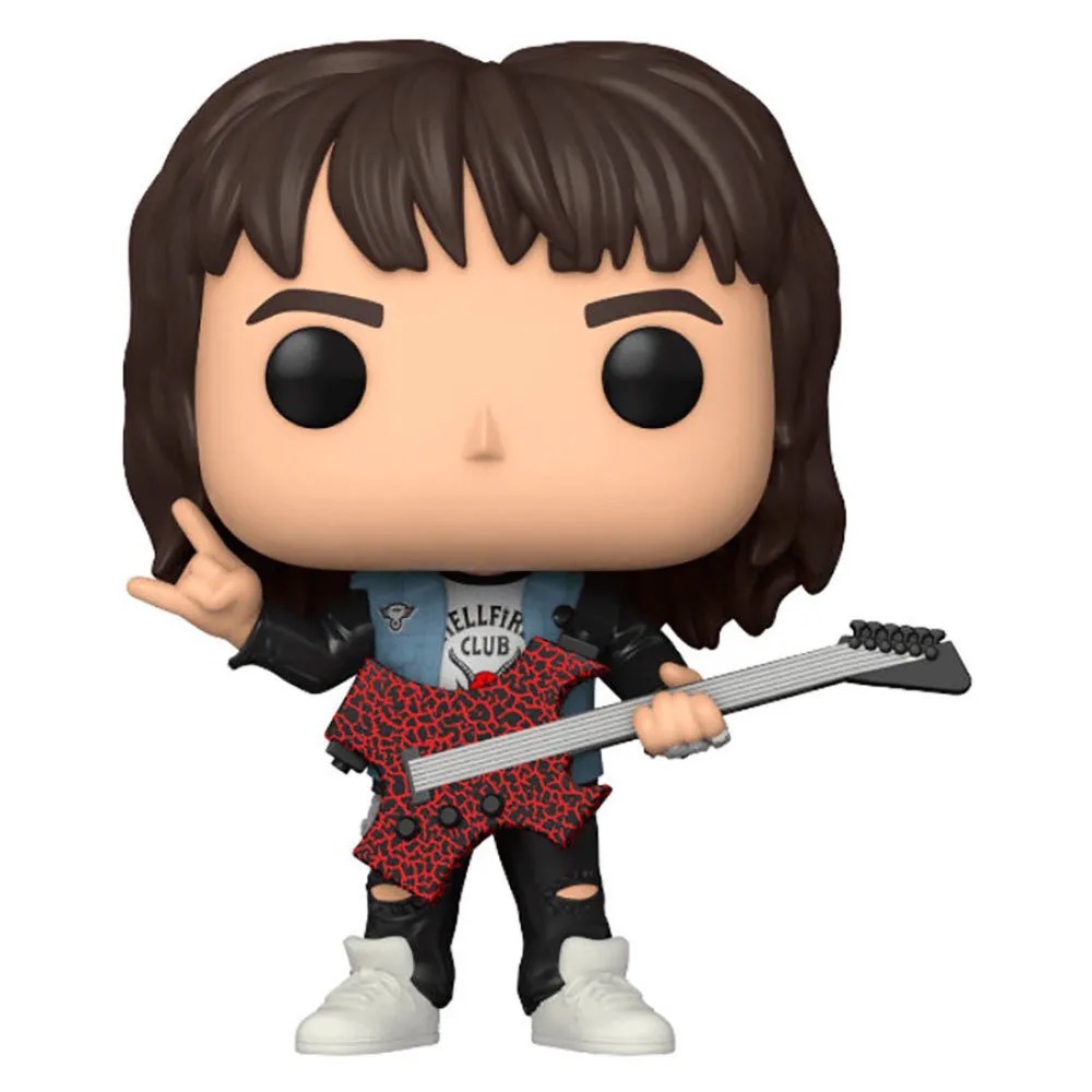 Funko POP! Special Edition Stranger Things TV character Eddie with guitar