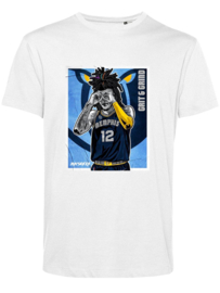 Ja Morant White Organic Cotton T-Shirt - Men