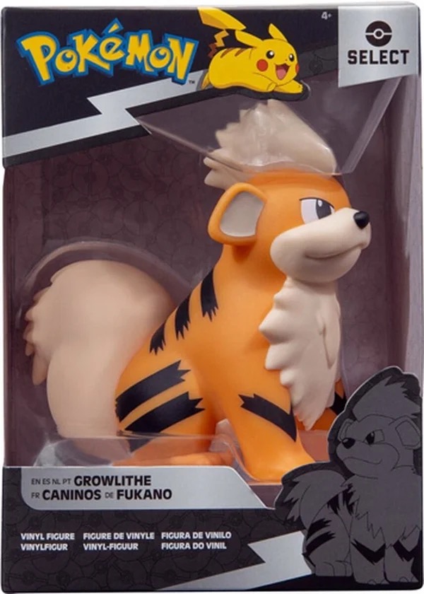 Pokémon - Growlithe - Jazwares Select figure