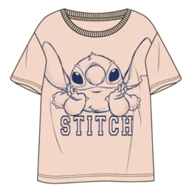 T-shirt Lilo & Stitch - coral