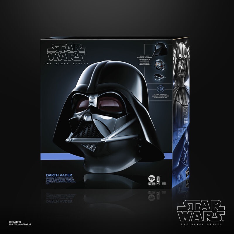 Star Wars Darth Vader electronic life size helmet (Obi-Wan Kenobi serie) the Black Series in doos