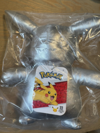 Pokemon: 25th Anniversary - Silver Pokemon 20 cm Plush Silver Pikachu