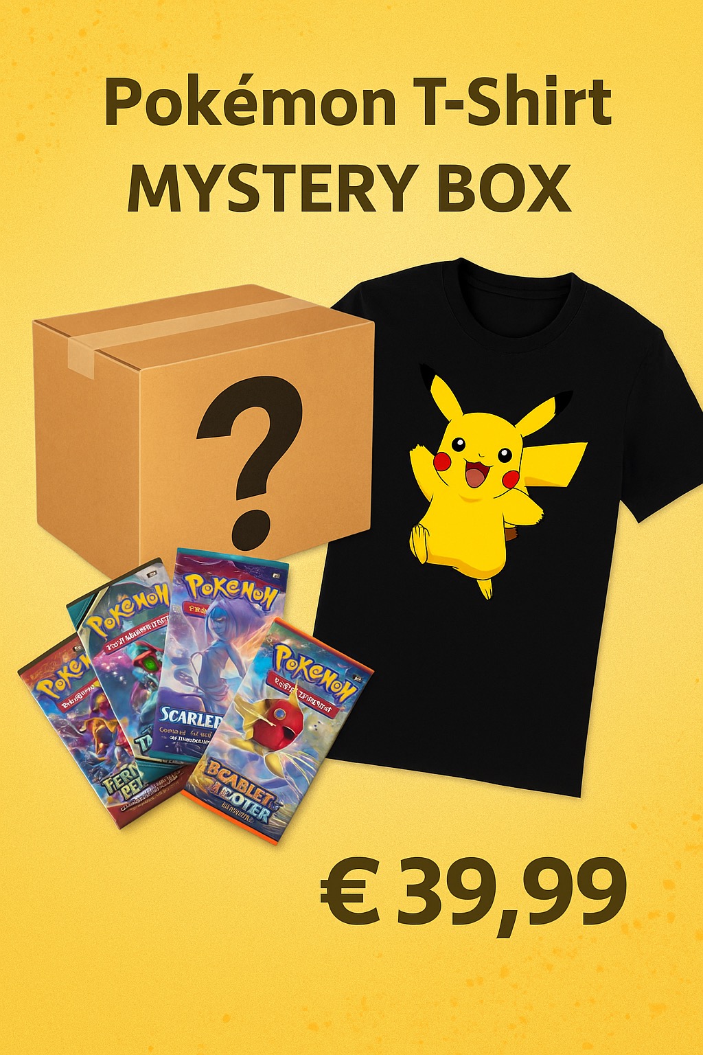 Pokémon Catch ‘Em All Mystery Clothing Box