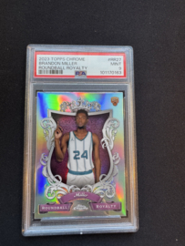 2023 topps chrome Brandon miller roundball royalty #RR27 PSA 9 mint