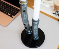 UKONIC - Star Wars - Ahsoka Dubbele Lightsaber (Mandalorian Versie) Bureaulamp LED - 60cm