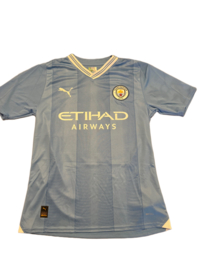 Kevin De Bruyne #17 Autographed Puma Manchester City 2023/24 Home Jersey