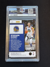 2022 Donruss Stephen Curry Complete Players #3 PSA 10 Gem Mint