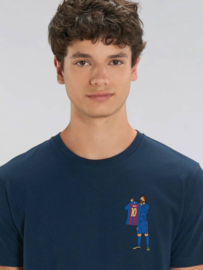 T-shirt - BERNABEU - Messi - Navy Blue