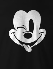Disney - Winking Mickey Mouse T-Shirt Black