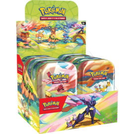 Pokémon June 2024 mini tin display (10) Vibrant Paldea Mini Tin