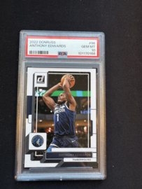 2022 donruss Anthony Edwards #96 PSA Mint 9