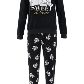 Disney - Bambi Thumper - Home Suit - Sweater + Pants - Black