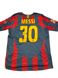 SOLD - Lionel Messi - Barcelona home shirt CL finale 2006 signed - (Incl. Certificate) size – L