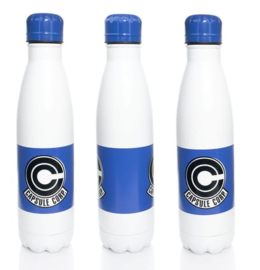 dragon ball z - capsule corp metalen drink fles