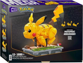 MEGA Pokémon Moving Pikachu - 1095 blocks - Building blocks