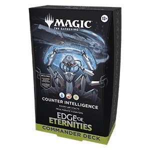 Magic The Gathering Edge of Eternities: "Counter Intelligence" Commander Deck