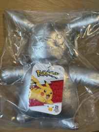 Pokemon: 25th Anniversary - Silver Pokemon 20 cm Plush Silver Pikachu