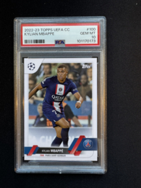 2022-23 Topps Uefa Cc Kylian Mbappe #100 Psa 10 Gem Mint