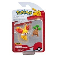 Pokémon Battle figures - Fennekin & Bonsly, 2st..