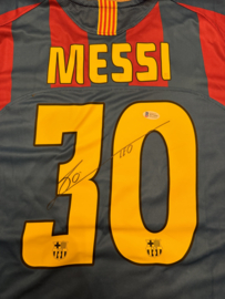 SOLD - Lionel Messi - Barcelona home shirt CL finale 2006 signed - (Incl. Certificate) size – L