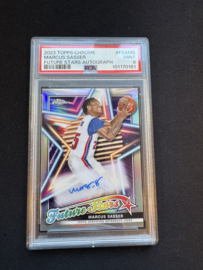 2023 topps chrome marcus sasser future stars auto #FSAMS PSA 9