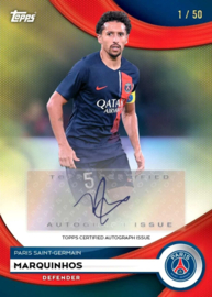 2023/24 Topps Paris Saint-Germain PSG Team Set Soccer