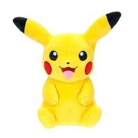 Jazwares Pokémon Knuffel Figure Pikachu Ver. 02 20 cm Knuffeles