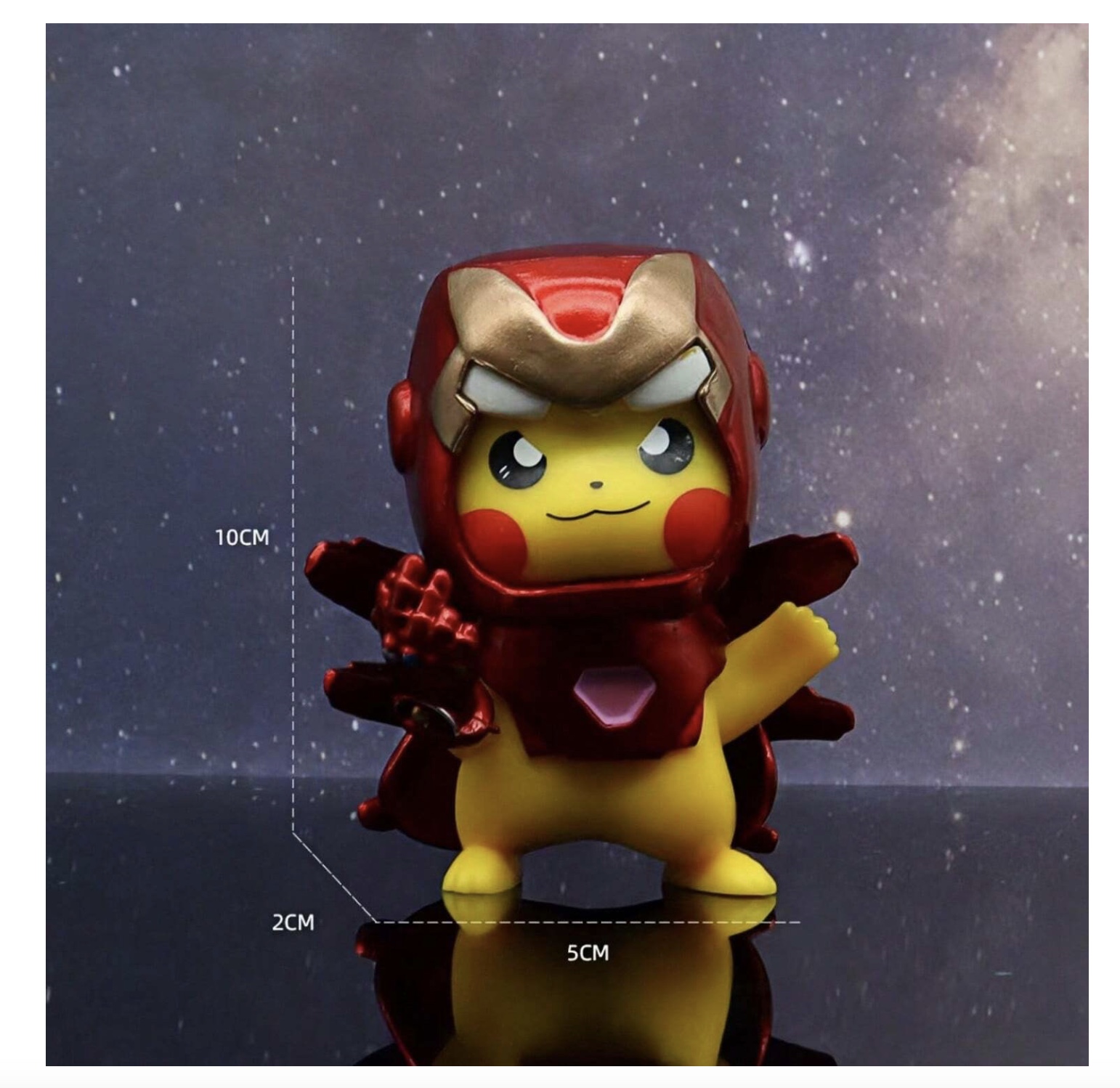 Pokémon Iron man Pikachu Figure - 10 cm
