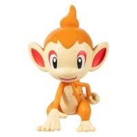 Pokémon Surprise Attack Game Chimchar with Poké Ball vs. Wynaut with Friend Ball