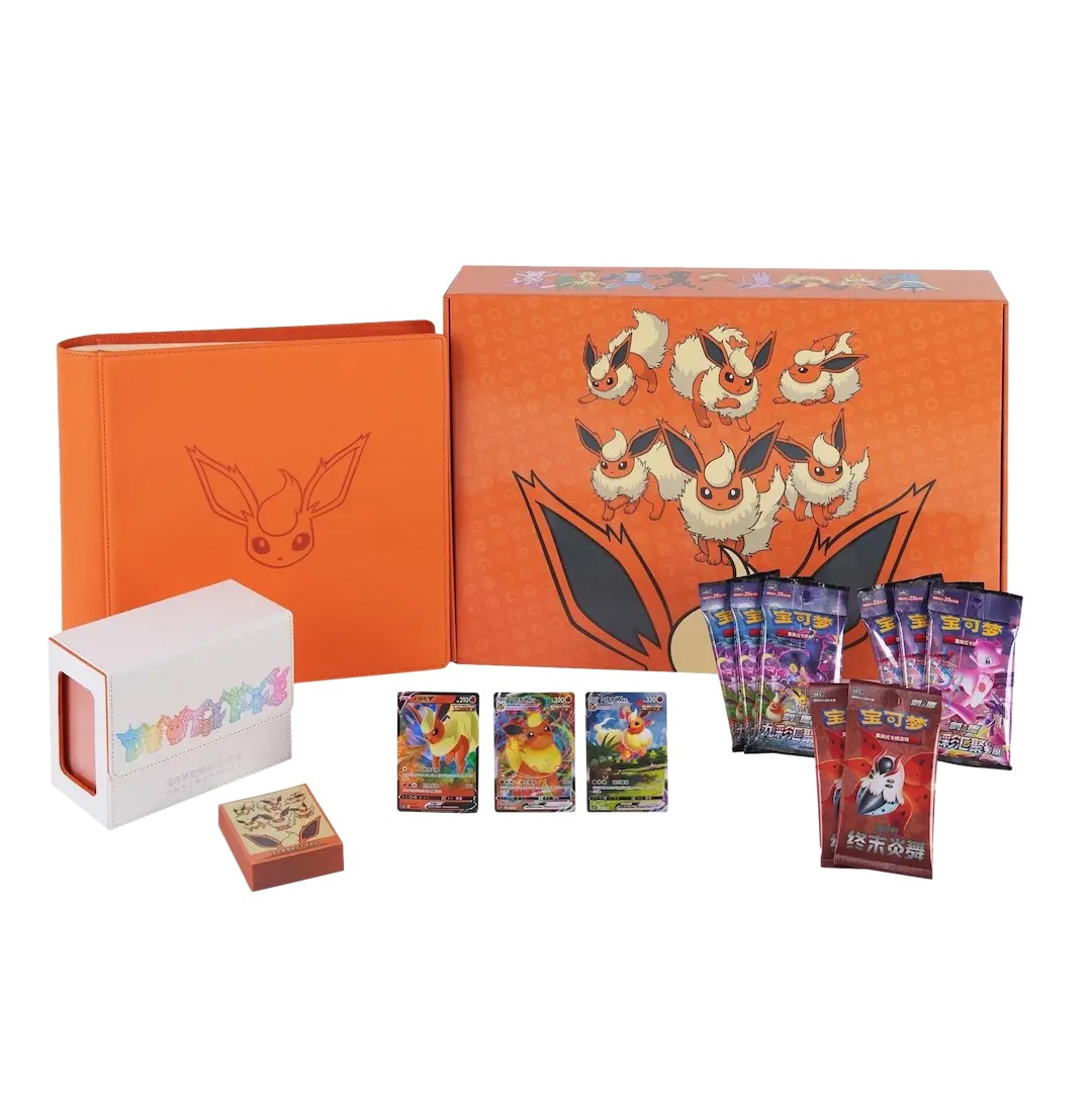 Pokemon - TCG Sword & Shield Flareon Gift Box (Simplified Chinese)