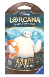 Disney Lorcana Tcg: Azurite Sea - Blister Booster (1X Random Cardboard Blister) - Uk