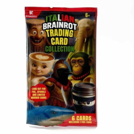 Pre-order end September: English Brainrot assorted about trading cards - Booster pack