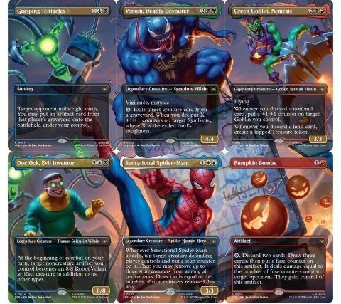 Pre-order: end of September Magic: the Gathering - Marvel's Spider-Man Scene Box: Spidey's Spectacular Showdown (incl. 3 play boosters)
