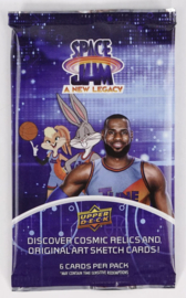 Space Jam: A New Legacy Hobby Booster pack (Upper Deck 2021) LOOK FOR RARE LEBRON AUTOS!!