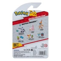 Jazwares Pokémon Battle Figure First Partner Set Figure 2-Pack Chespin, Beldum 5 cm Mini-Figuur
